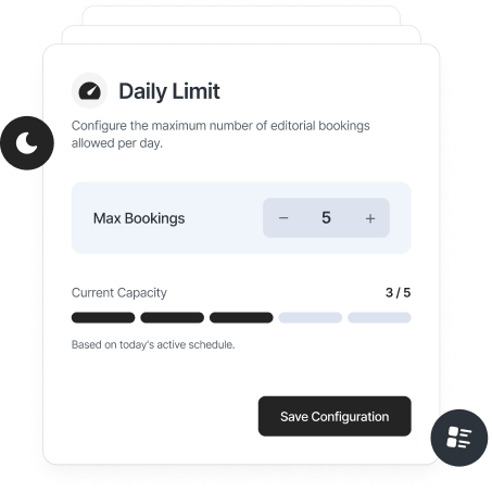 Open your event settings