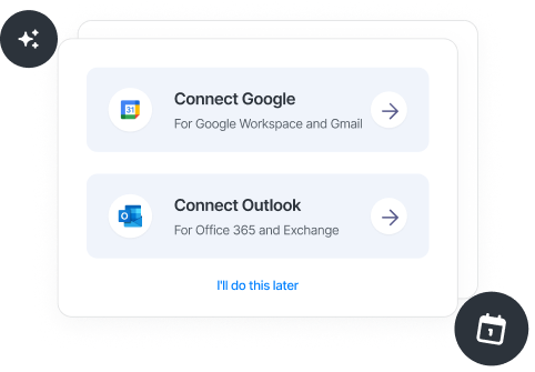 Connect your calendars